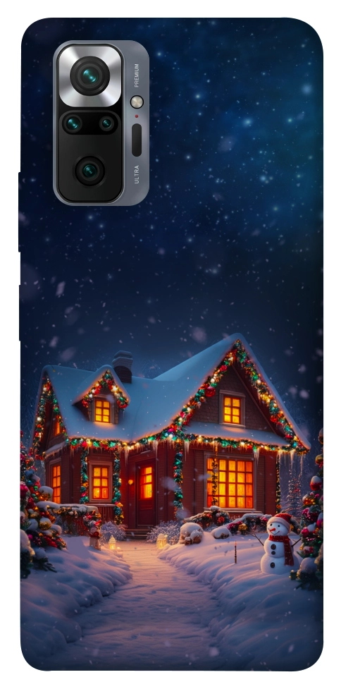 Чохол Santa's house для Xiaomi Redmi Note 10 Pro