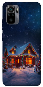 Чохол Santa's house для Xiaomi Redmi Note 10