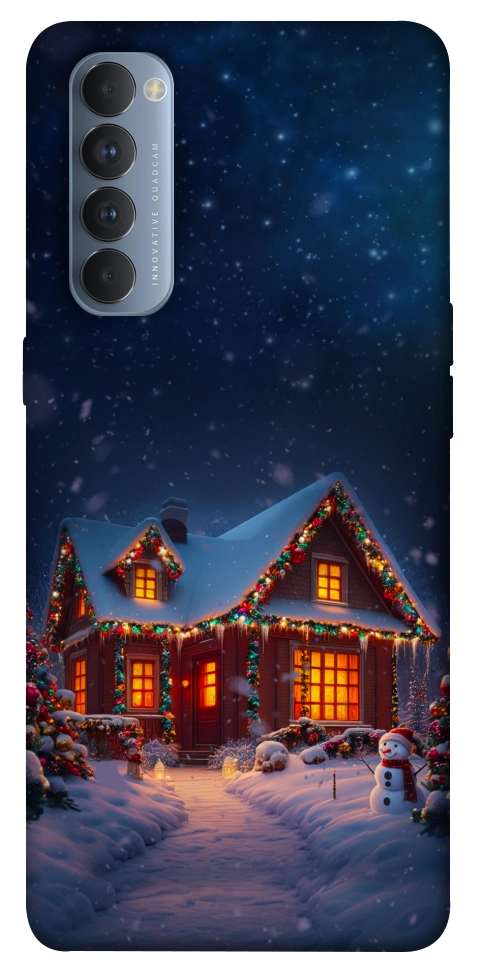 Чохол Santa's house для Oppo Reno 4 Pro