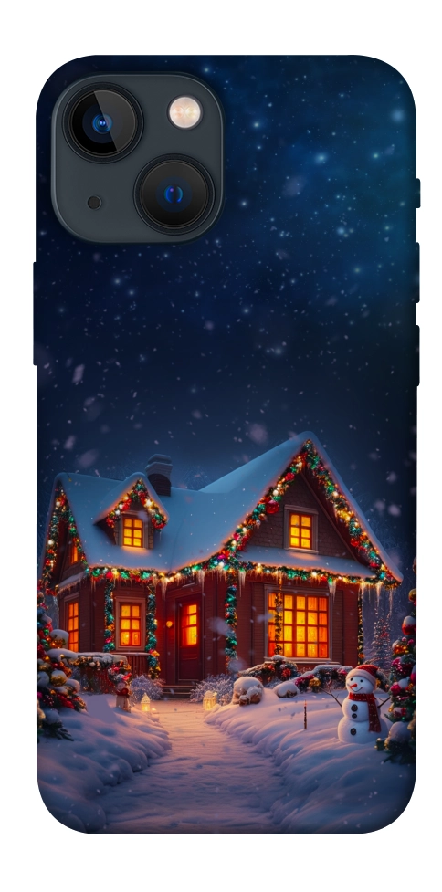 Чехол Santa's house для iPhone 13 mini