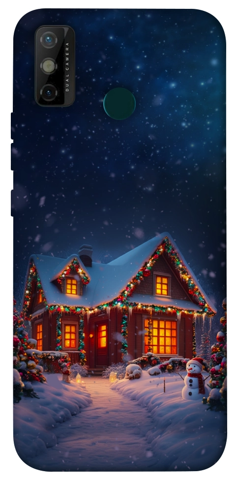 Чохол Santa's house для TECNO Spark 6 Go