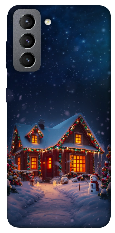 Чехол Santa's house для Galaxy S21 FE