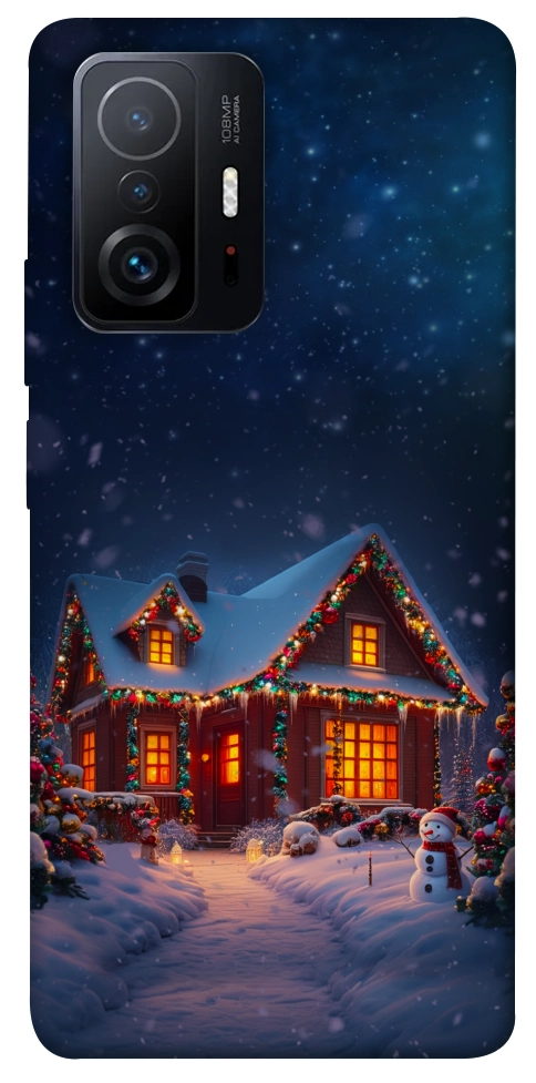 Чохол Santa's house для Xiaomi 11T