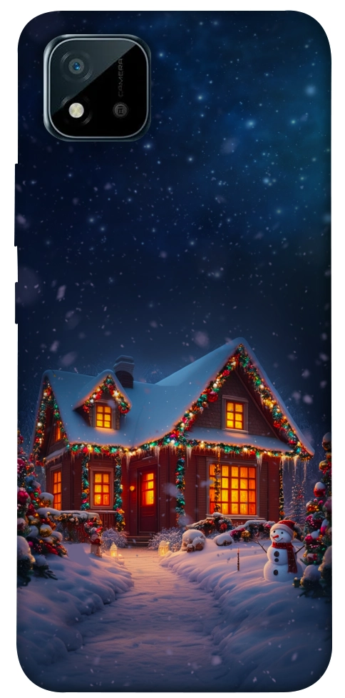 Чехол Santa's house для Realme C11 (2021)