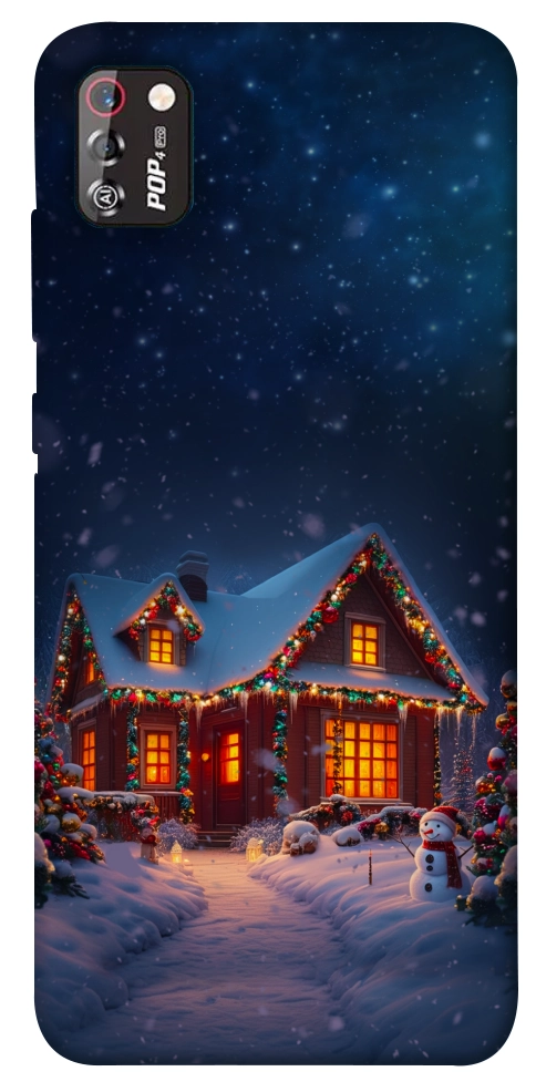 Чохол Santa's house для TECNO POP 4 Pro