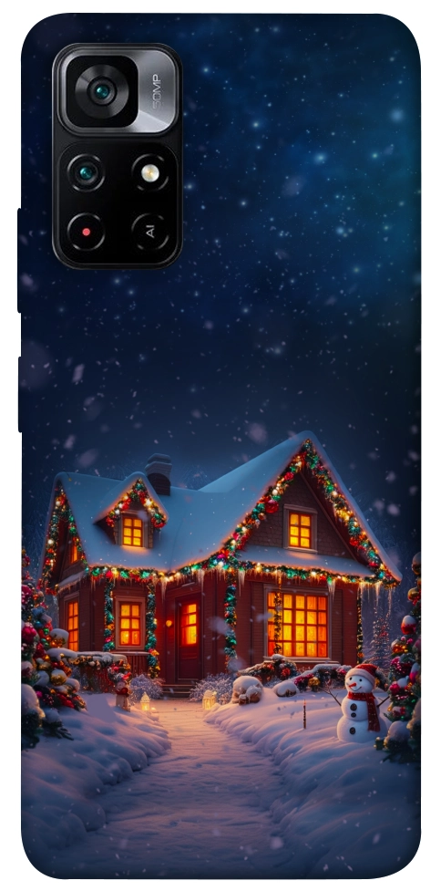 Чохол Santa's house для Xiaomi Poco M4 Pro 5G