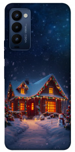 Чохол Santa's house для TECNO Camon 18