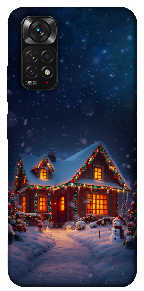 Чехол Santa's house для Xiaomi Redmi Note 11 (Global)