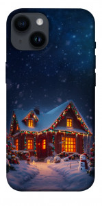 Чохол Santa's house для iPhone 14