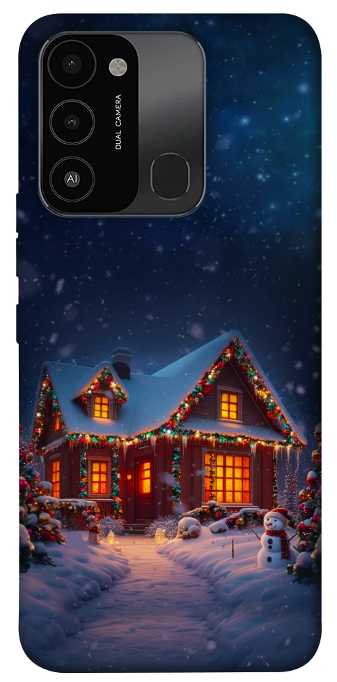 Чохол Santa's house для TECNO Spark 8C