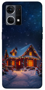 Чохол Santa's house для Oppo Reno 7 4G