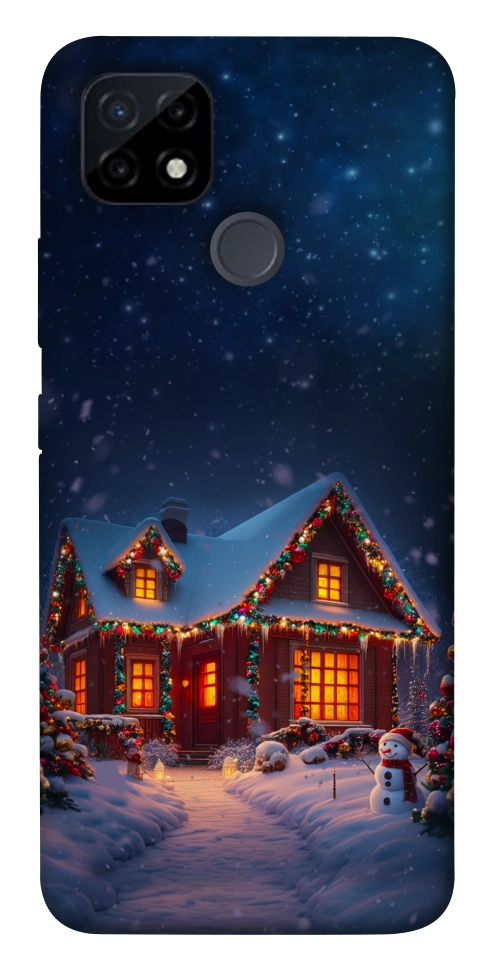 Чохол Santa's house для Realme C21Y