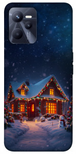 Чохол Santa's house для Realme C35