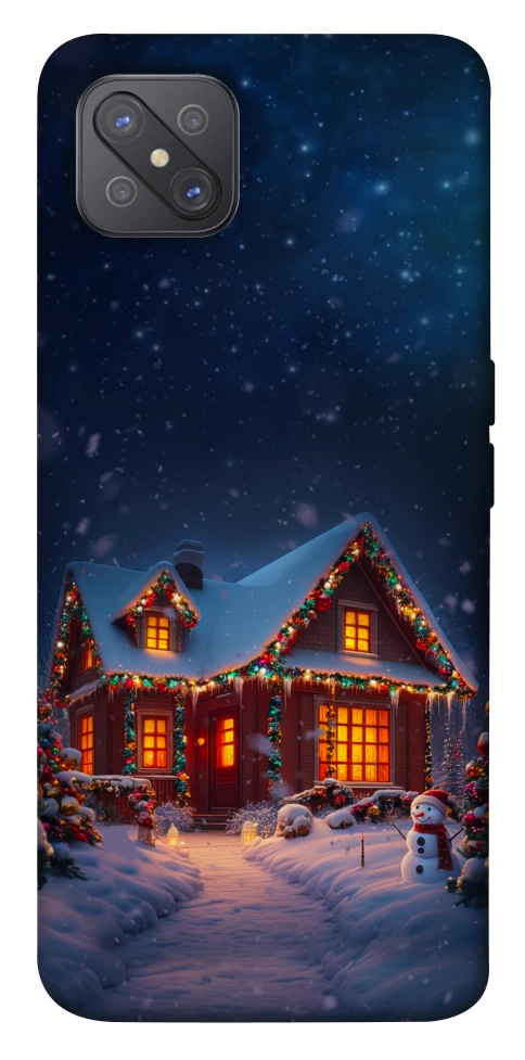 Чехол Santa's house для Oppo A92s