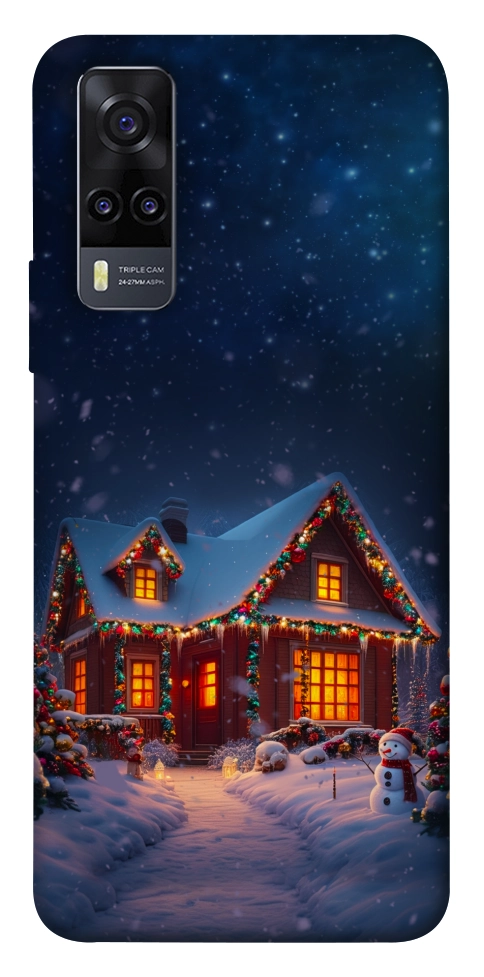 Чохол Santa's house для Vivo Y31