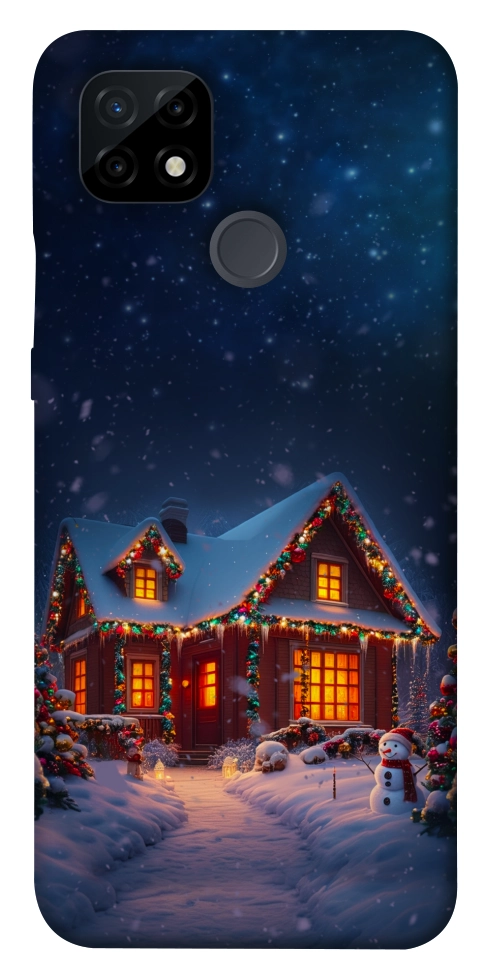 Чехол Santa's house для Realme C21