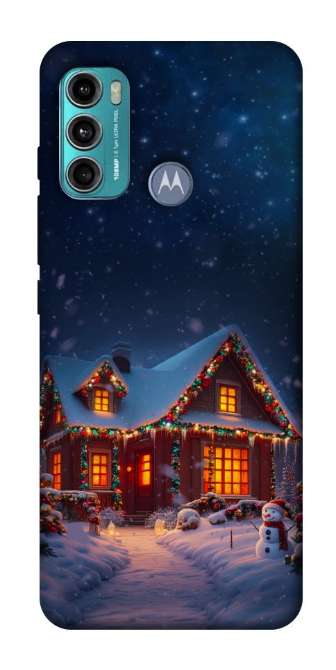 Чехол Santa's house для Motorola Moto G60