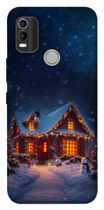 Чехол Santa's house для Nokia C21 Plus