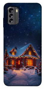 Чохол Santa's house для Nokia G60