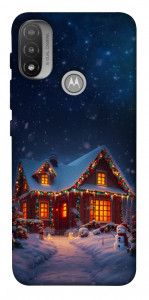 Чехол Santa's house для Мotorola Moto E20