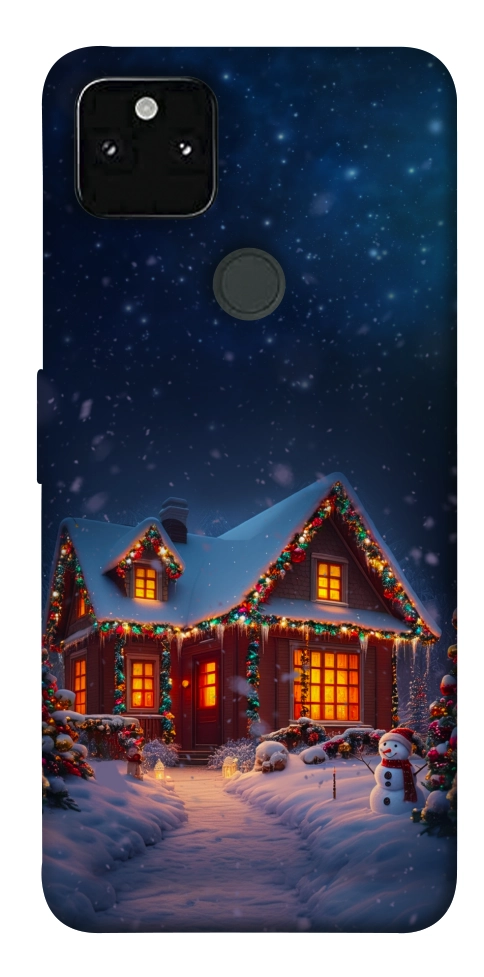 Чехол Santa's house для Google Pixel 5A