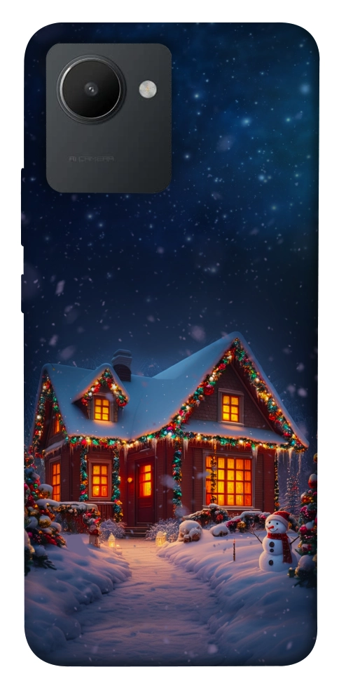 Чохол Santa's house для Realme C30s