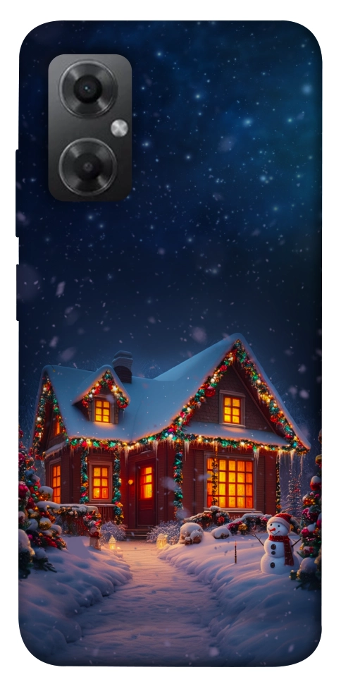 Чохол Santa's house для Xiaomi Redmi Note 11R