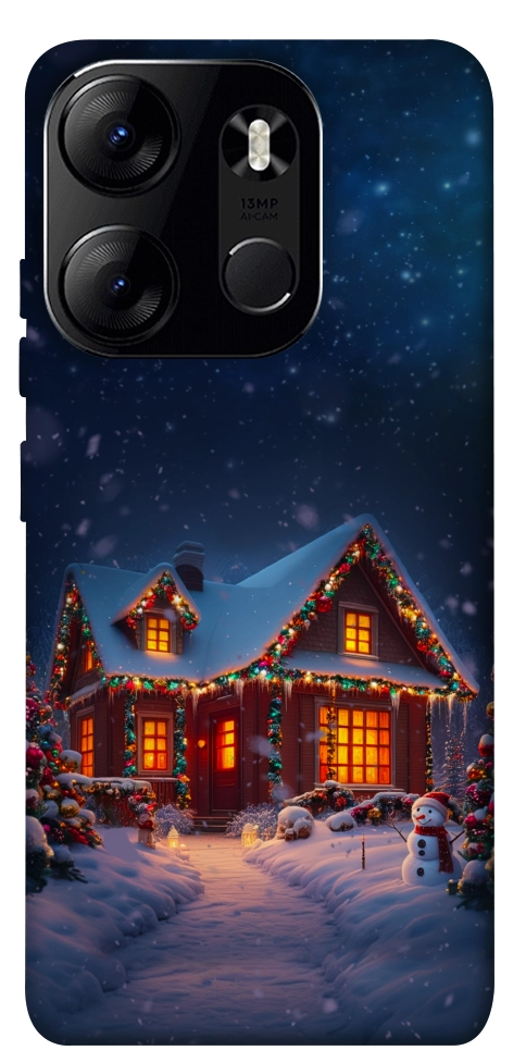 Чохол Santa's house для Tecno Spark Go 2023