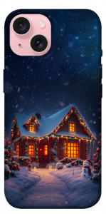 Чохол Santa's house для iPhone 15