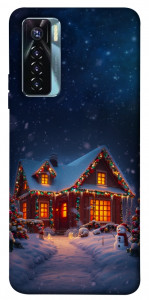 Чохол Santa's house для TECNO Camon 17 Pro