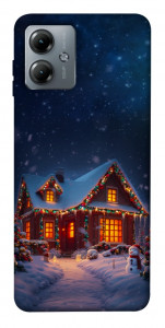 Чехол Santa's house для Motorola Moto G14