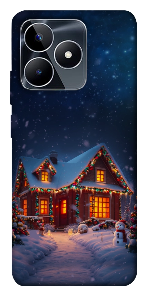 Чохол Santa's house для Realme C53