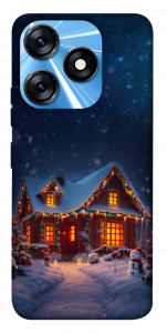 Чохол Santa's house для TECNO Spark 10