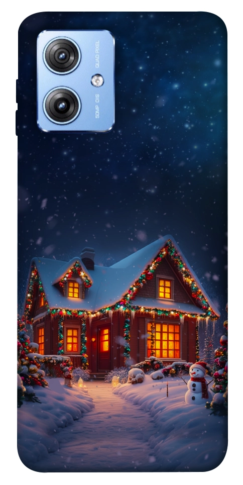 Чехол Santa's house для Motorola Moto G84