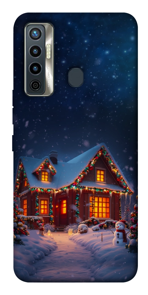 Чехол Santa's house для TECNO Camon 17