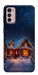 Чохол Santa's house для Motorola Moto G42