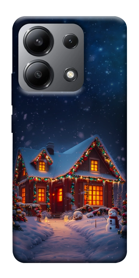 Чохол Santa's house для Xiaomi Redmi Note 13 4G