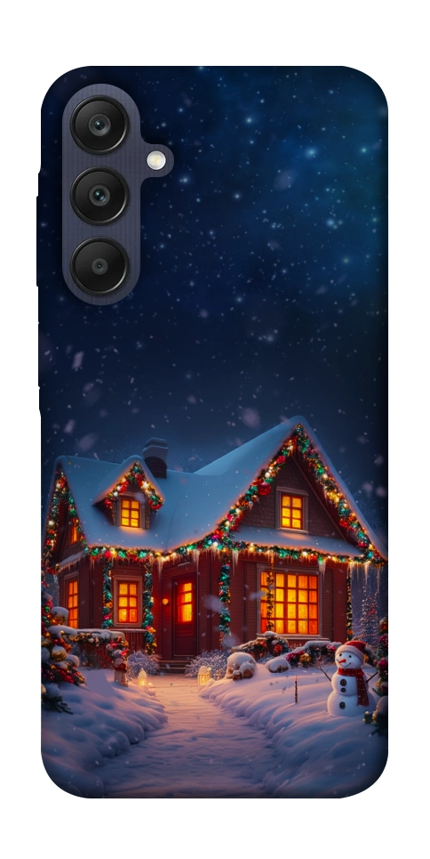 Чохол Santa's house для Galaxy A25 5G