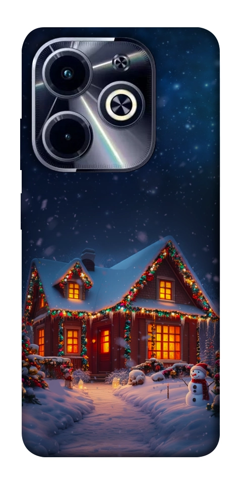 Чехол Santa's house для Infinix Hot 40i