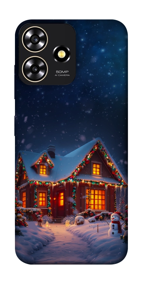 Чохол Santa's house для ZTE Blade A73 4G