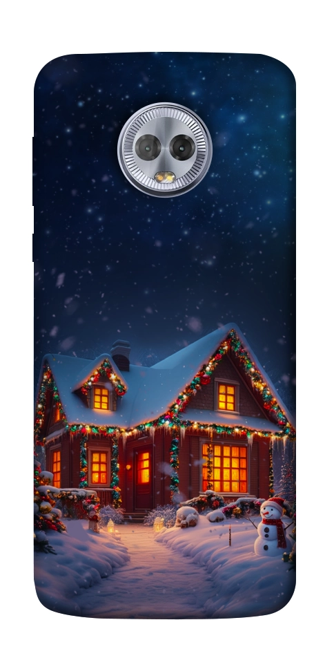 Чехол Santa's house для Motorola Moto G6 Plus