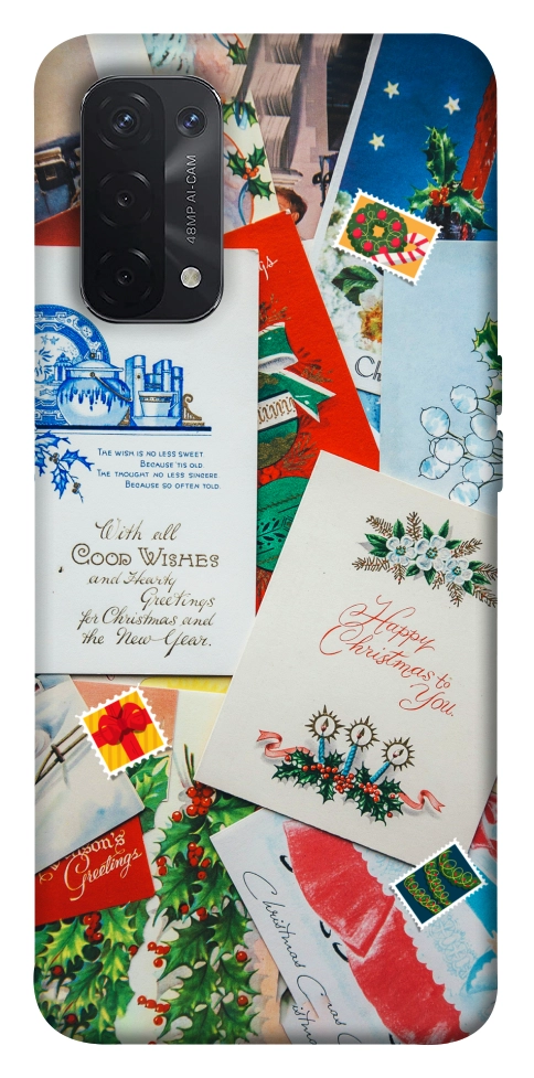 Чохол Winter messages для Oppo A74 5G