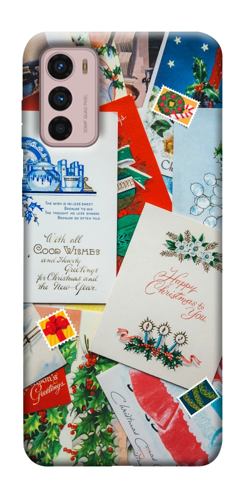 Чехол Winter messages для Motorola Moto G42