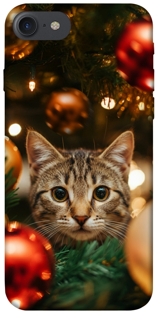 Чехол Christmas curiosity для iPhone 8