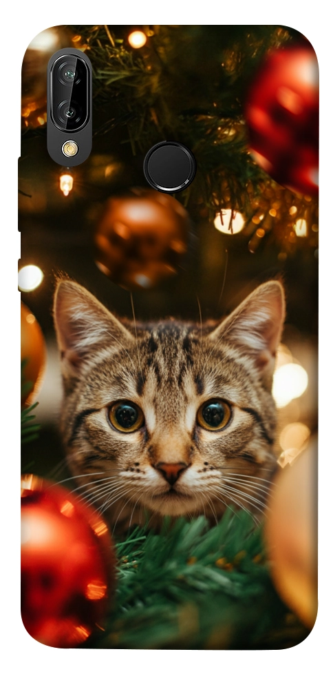 Чехол Christmas curiosity для Huawei P20 Lite