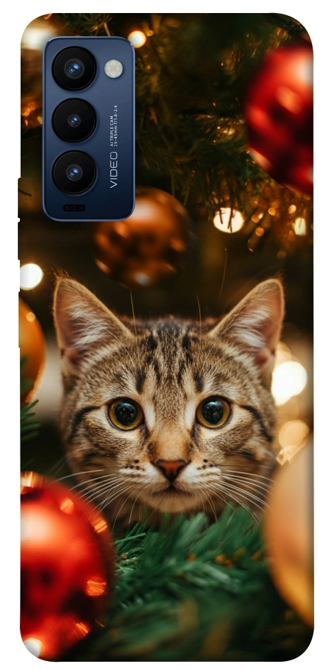 Чохол Christmas curiosity для TECNO Camon 18