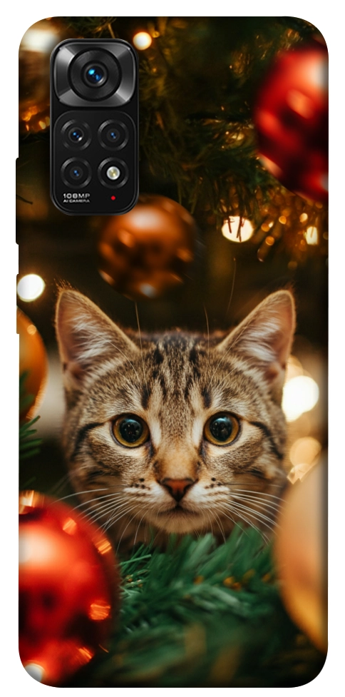 Чехол Christmas curiosity для Xiaomi Redmi Note 11 (Global)