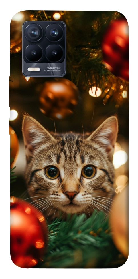 Чехол Christmas curiosity для Realme 8