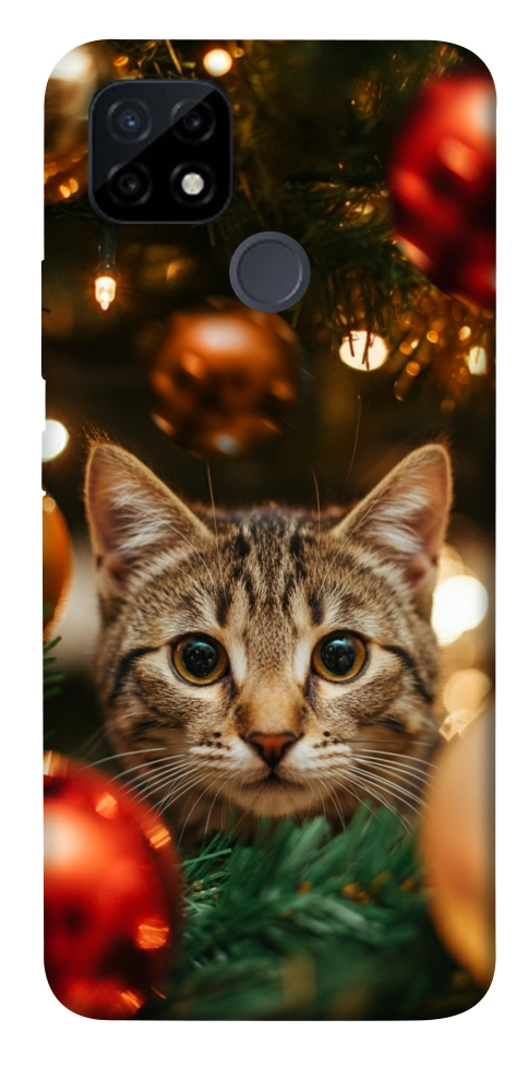 Чехол Christmas curiosity для Realme C21Y