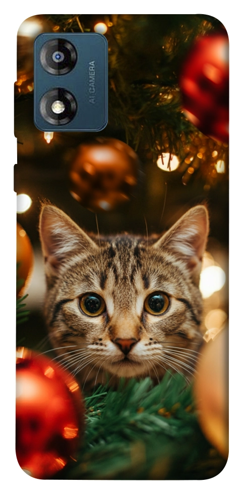 Чохол Christmas curiosity для Motorola Moto E13